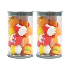 핑크풋 5000 패스트푸드 피규어 지우개, 12종, 2개 문구/오피스/학용품/수업준비 반품 최저가 4,630원