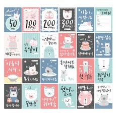 파티블리 아기 성장카드 1 완구/취미/수집품 반품 최저가 8,160원