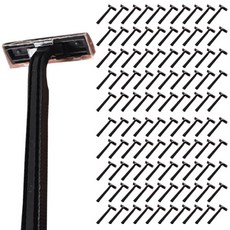 뮤젠 일회용 면도기 블랙, 1개입, 100개 생활용품/구강/면도 반품 최저가 23,370원