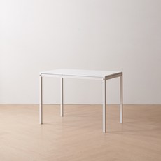 하우스틸 플랫 스틸 책상, 화이트 문구/오피스/사무용품 전문관 반품 최저가 65,250원