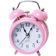 셀리빙 깰때까지 시끄러운 무소음 알람 조명 탁상시계, 핑크 홈인테리어/홈데코/디퓨저 반품 최저가 8,230원