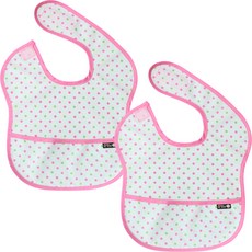 플리에 유아용 NEW 방수 이유식 턱받이, 57하늘연두땡, 2개입, 1개 출산/유아동/출산준비물/선물 반품 최저가 7,840원