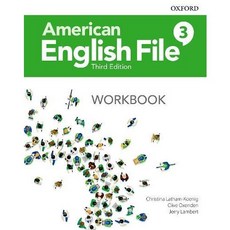 American English File 3E 3 WB 도서/음반/DVD/해외도서 반품 최저가 10,320원