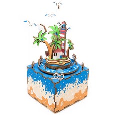 로보타임 DIY 오르골 만들기 세트, 등대섬의 갈매기, 1개 완구_취미/역할놀이 반품 최저가 18,400원