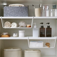 맥라이프 철제 싱크대 상부장 키친타올 걸이 L, 화이트, 2개 주방용품/주방수납/정리 반품 최저가 6,150원