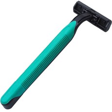 블루마켓 스테인리스 스틸 일회용 면도기 그린, 1개입, 10개 생활용품/구강/면도 반품 최저가 8,750원