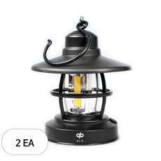 디프 감성 골동품 곤든 캠핑 랜턴, 블랙, 2개 스포츠/레저/캠핑전문관 반품 최저가 5,590원