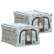 가쯔 폴라캐릭터 와이어 리빙박스 고급형, 폴라베어, 2개 홈인테리어/수납/정리 반품 최저가 13,700원