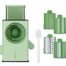 도무스 드럼통 안전 채칼, 그린, 1개 주방용품/주방조리도구 반품 최저가 23,980원