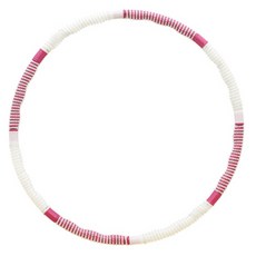 나리아 쥬얼리 참숯 지압 훌라후프, 1.8kg, PINK + IVORY, 1개 스포츠_레저/홈트레이닝 반품 최저가 27,520원