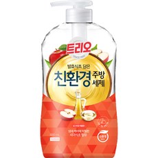 트리오 발효식초 담은 친환경 주방세제 사과향, 680ml, 1개 생활용품/청소/주방세제 반품 최저가 3,910원