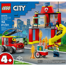 레고 시티 60375 소방서와 소방트럭, 혼합색상, 1개 완구/취미/블록놀이 반품 최저가 31,080원