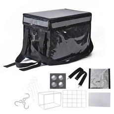 카템 오토바이 자전거 보온 보냉 배달박스, 블랙 자동차용품/오토바이용품 반품 최저가 21,640원