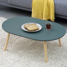 아이캔컴퍼니 국내생산 올리브 900 LPM 원목다리 리빙테이블, 스모키올리브 홈인테리어/책상/테이블 반품 최저가 28,010원