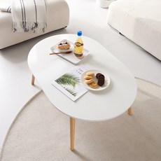 아이캔컴퍼니 국내생산 올리브 900 LPM 원목다리 리빙테이블, 화이트 홈인테리어/책상/테이블 반품 최저가 26,920원