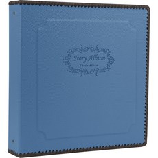 스토리앨범 제이앤에이치 포켓 민자형 앨범 10.2 x 15.2 cm, 블루(앨범), 백지(속지), 50매 문구/오피스/앨범 반품 최저가 25,630원