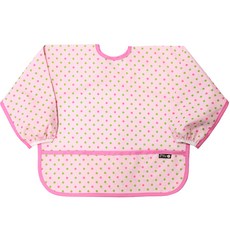 플리에 유아용 NEW 방수 긴팔 턱받이, 50 핑크연두땡, 1개, 1개입 출산/유아동/출산준비물/선물 반품 최저가 10,060원