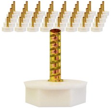 티엔알 번호판 보조 사출 볼트 22mm, 화이트, 100개 자동차용품/익스테리어 반품 최저가 9,600원