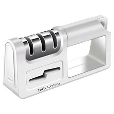 셀리빙 논슬립 4in1 멀티 칼갈이, 화이트, 1개 주방용품/주방조리도구 반품 최저가 6,400원