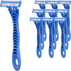 블루마켓 스테인리스 MAX 3단 일회용 면도기 블루, 10개, 1개입 생활용품/구강/면도 반품 최저가 10,990원