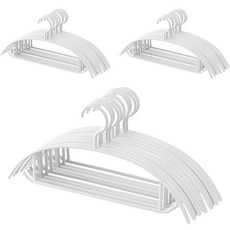 네이쳐리빙 어깨뿔방지 베이직 니트 옷걸이, 화이트, 30개 생활용품/옷걸이 반품 최저가 7,270원