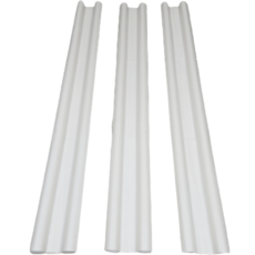 요롬코롬 가죽 방문 틈새막이 화이트 94.5cm, 3개 홈인테리어/방한용품 반품 최저가 9,370원