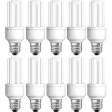 오스람 삼파장 램프 E26 Duluxstar 20W, 백색, 10개 홈인테리어/셀프인테리어 반품 최저가 21,760원