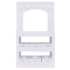 키즈바래 너만의 가판대가 되길 바래 가게놀이, 백색, 1개 완구_취미/역할놀이 반품 최저가 22,510원