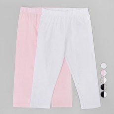 롤리트리 아동 40수 싱글 스판 7부 레깅스 2매입 세트 undefined/undefined 반품 최저가 4,470원