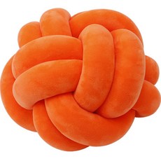 알로데 두줄 매듭 볼 자이언트 얀 쿠션, 22 오렌지 홈인테리어/FW 침구샵 반품 최저가 4,950원