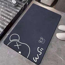 곰인형 욕실 규조토, 그레이 주방용품/주방잡화 반품 최저가 5,360원