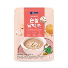 베베쿡 바르게 만든 순살 닭백숙, 200g, 1개 출산/유아동/분유/어린이식품 반품 최저가 4,700원