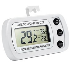 HK 생활방수 냉장고 전자 온도계, 화이트, 1개 생활용품/온도계/측정도구 반품 최저가 14,350원