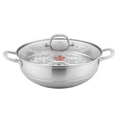 퀸센스 올스텐 IH 잔치팬, 34cm, 1개 주방용품/찜솥/들통 반품 최저가 21,750원
