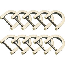 D링 15mm, 10개, 엔틱골드 홈인테리어/수예/수선 반품 최저가 7,470원