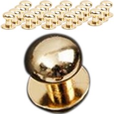 가죽공예 솔트레지 8mm, 골드, 20개 홈인테리어/수예/수선 반품 최저가 4,320원