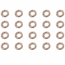 오픈형 오링 10mm, 실버, 20개 홈인테리어/수예/수선 반품 최저가 7,460원