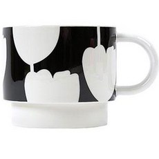 네오플램 프렌치불 세라믹 커피 머그 370ml, 튤리파노, 1개 주방용품/컵/텀블러/와인용품 반품 최저가 6,240원