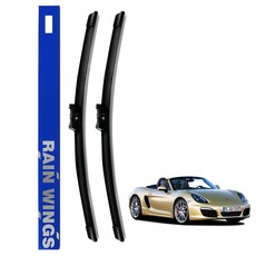 레인윙스 순정 호환형 플랫 와이퍼 전면세트, 포르쉐 박스터 981 13년형~16년 2.7 3.4 3.8 S GTS 터보 스파이더 포르쉐 박스터 981 13년형~16년 자동차용품/차량관리/소모품 반품 최저가 16,280원