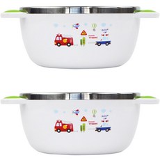 유아용 부릉부릉 논슬립 스텐 공기, 혼합색상, 2개 출산/유아동/이유용품/유아식기 반품 최저가 10,440원