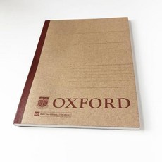 OXFORD 크라프트 잘펴지는 노트 B5, 혼합색상, 10개 문구/오피스/학용품/수업준비 반품 최저가 10,330원