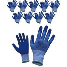 지엠지 에어그립 코팅 장갑 양손착용 세트 L L2001A, KR-L2001A(L), 10세트 홈인테리어/안전/호신용품 반품 최저가 19,970원