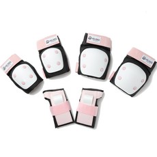 옐모 어린이 보호대 무릎 + 팔꿈치 + 손목 세트, 로즈핑크, 1세트 스포츠/레저/킥보드/스케이트 반품 최저가 21,750원