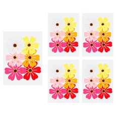 유니아트 펠트 씨6꽃 신형, 혼합색상, 5개 문구/오피스/미술/화방용품 반품 최저가 9,360원