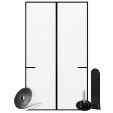 일상공감 홈풍차단 세트, 1세트 홈인테리어/방풍비닐 반품 최저가 8,700원