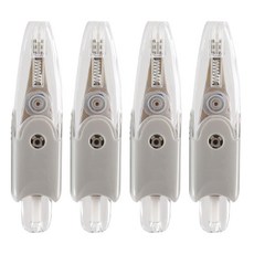 다다 펜 타잎 노크식 수정 테이프, 그레이, 4개 문구/오피스/필기류 반품 최저가 4,760원