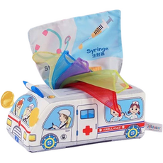 Jollybaby 매직 티슈 박스 촉감발달완구, 2 구급차 매직티슈박스, 1개 완구_취미/신생아/영아완구 반품 최저가 20,500원