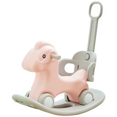 펀엔베이비 4 in1 흔들말 붕붕카, 핑크, 1개 완구/취미/신생아/영아완구 반품 최저가 37,930원