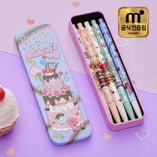 모나미 153 발렌타인 볼펜 0.5mm 5p, Pink, Red, Black, Green, Blue, 1세트 문구/오피스/학용품/수업준비 반품 최저가 7,000원