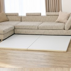 릴리프 항균 틈새없는 제로갭 2단 폴더매트, 퓨어크림 + 라이트그레이 출산/유아동/매트/안전용품 반품 최저가 100,390원